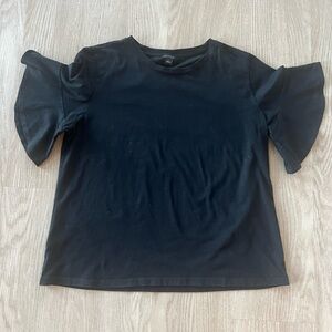 Ann Taylor Tee | Black | Large
